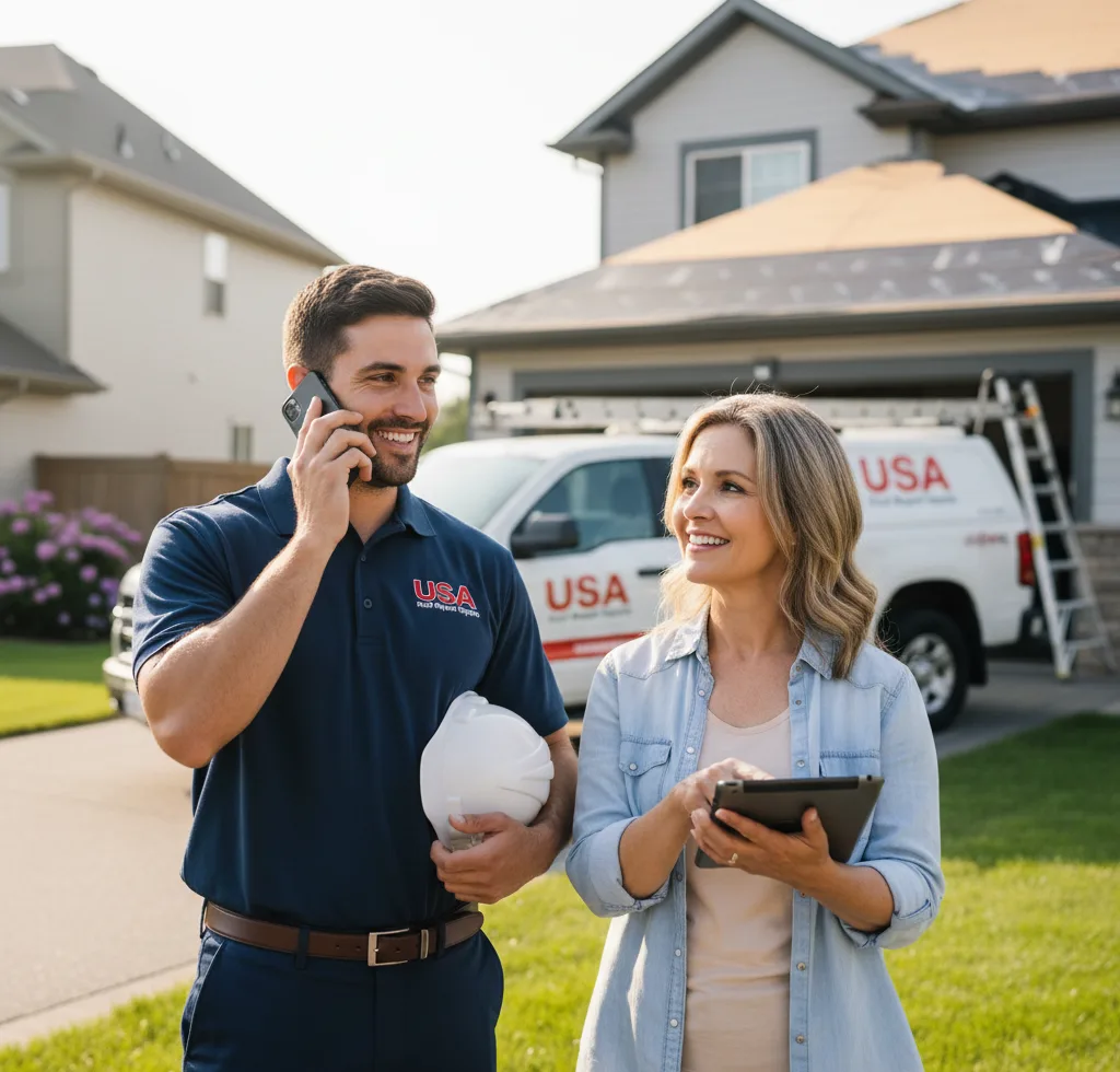 USA Roof Repair Experts customer support in Grand Ledge